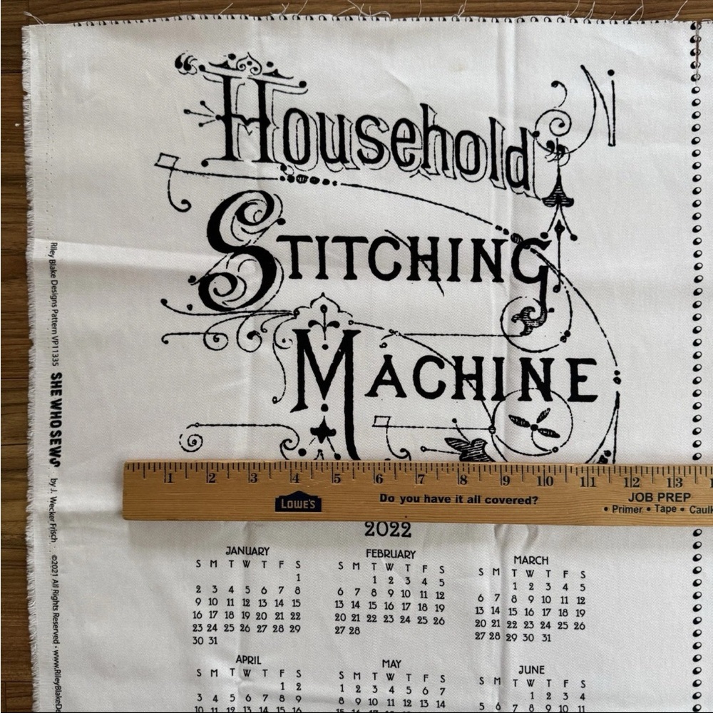 She Who Sews Riley Blake Sewing Designs J Wecker Frisch Woven Fabric Panels - Picture 9 of 11